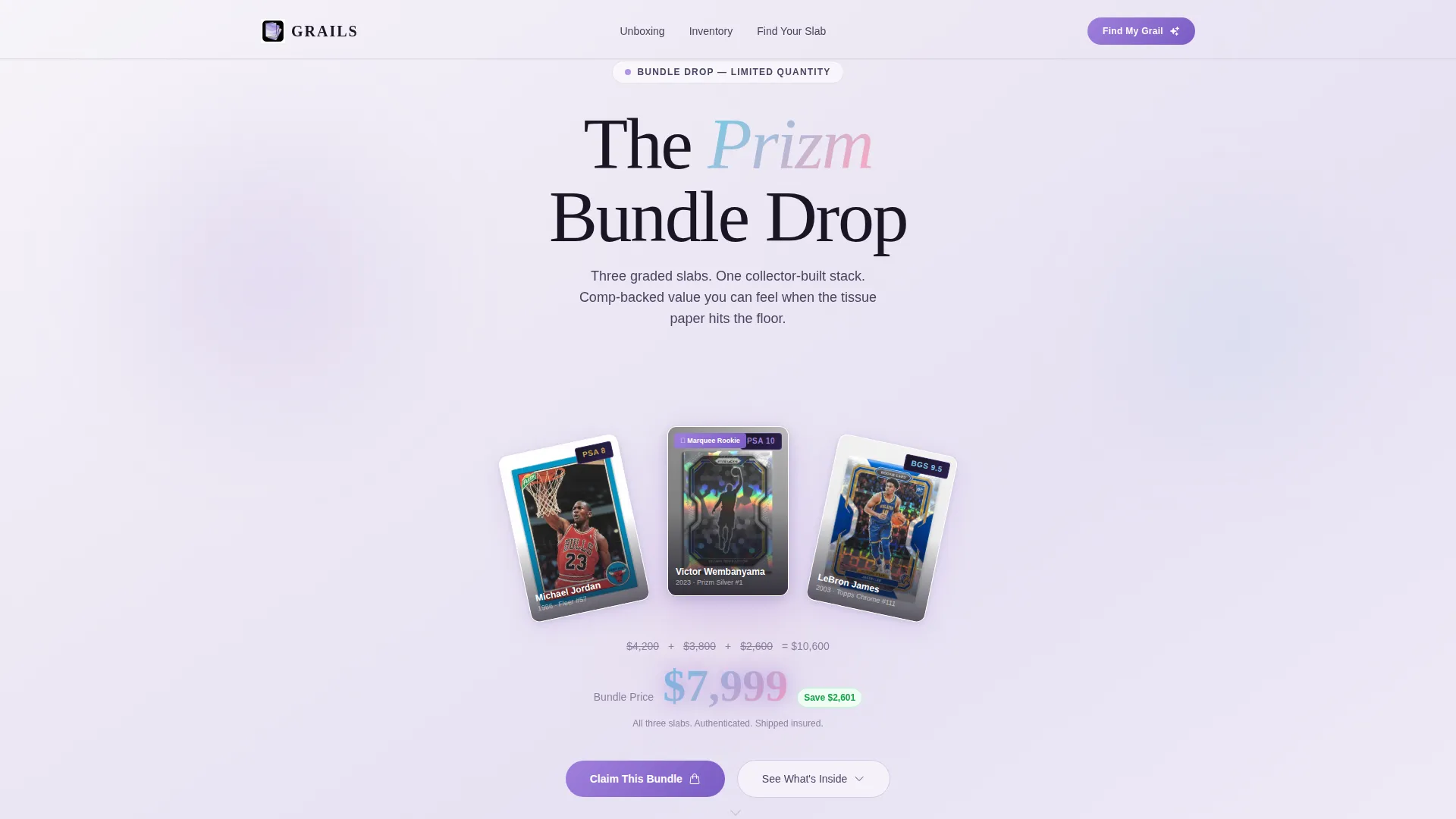 Premium Basketball Collectibles Landing Page Template