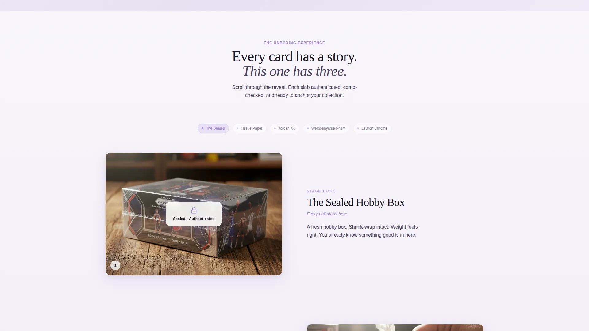 Premium Basketball Collectibles Landing Page Template
