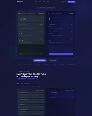 Government Payment Processing Landing Page Template