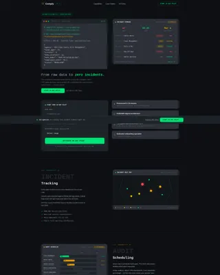 Government Safety Management Landing Page Template