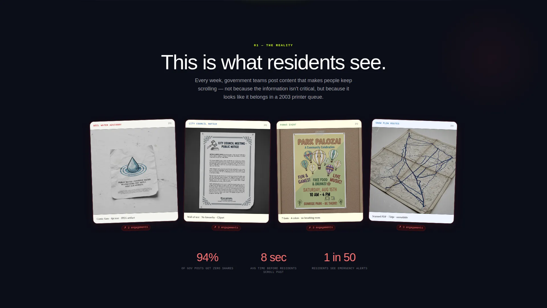 Expert Public Admin Landing Page Template