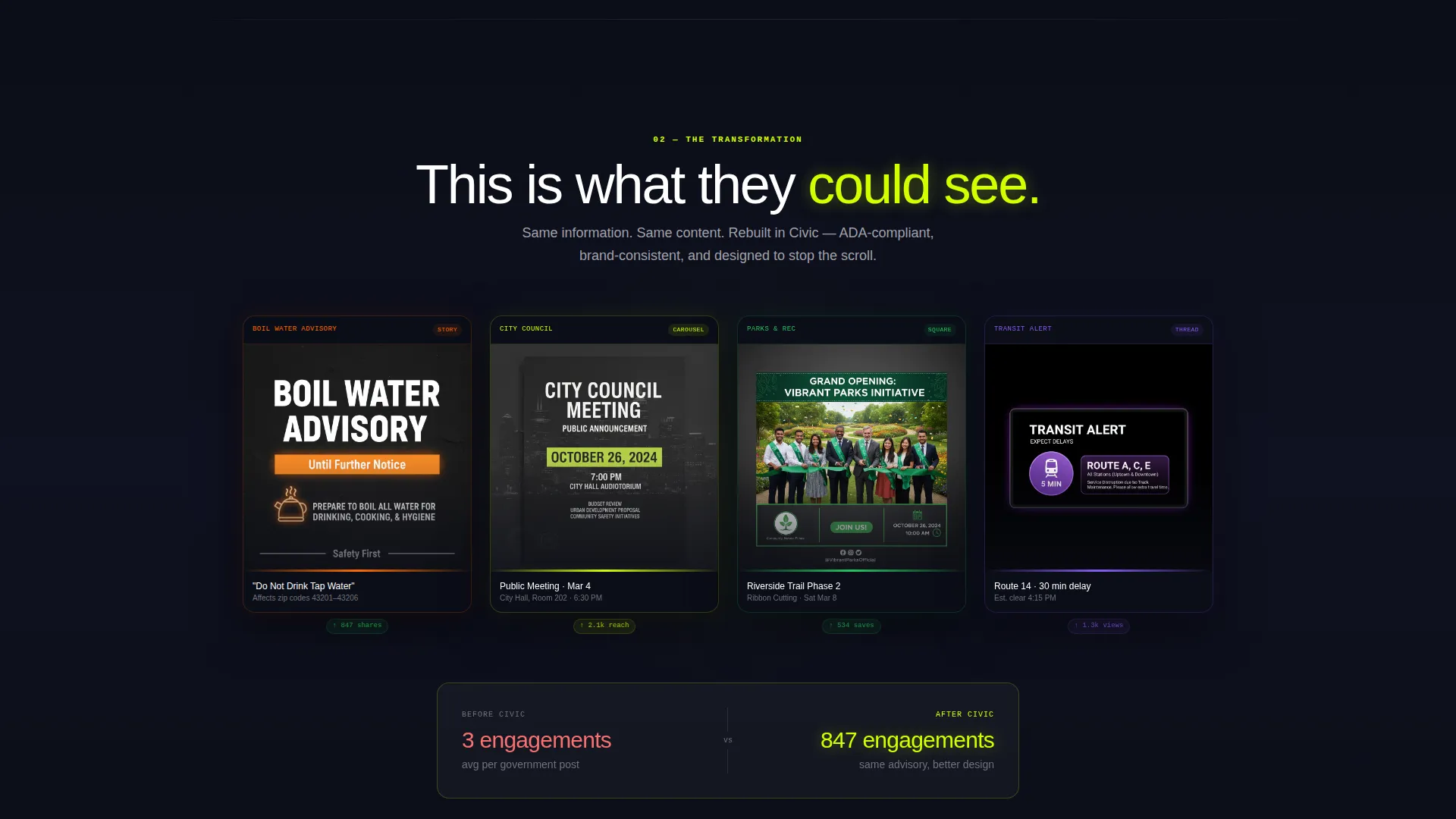 Expert Public Admin Landing Page Template