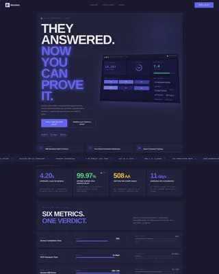 Government Survey & Feedback Landing Page Template