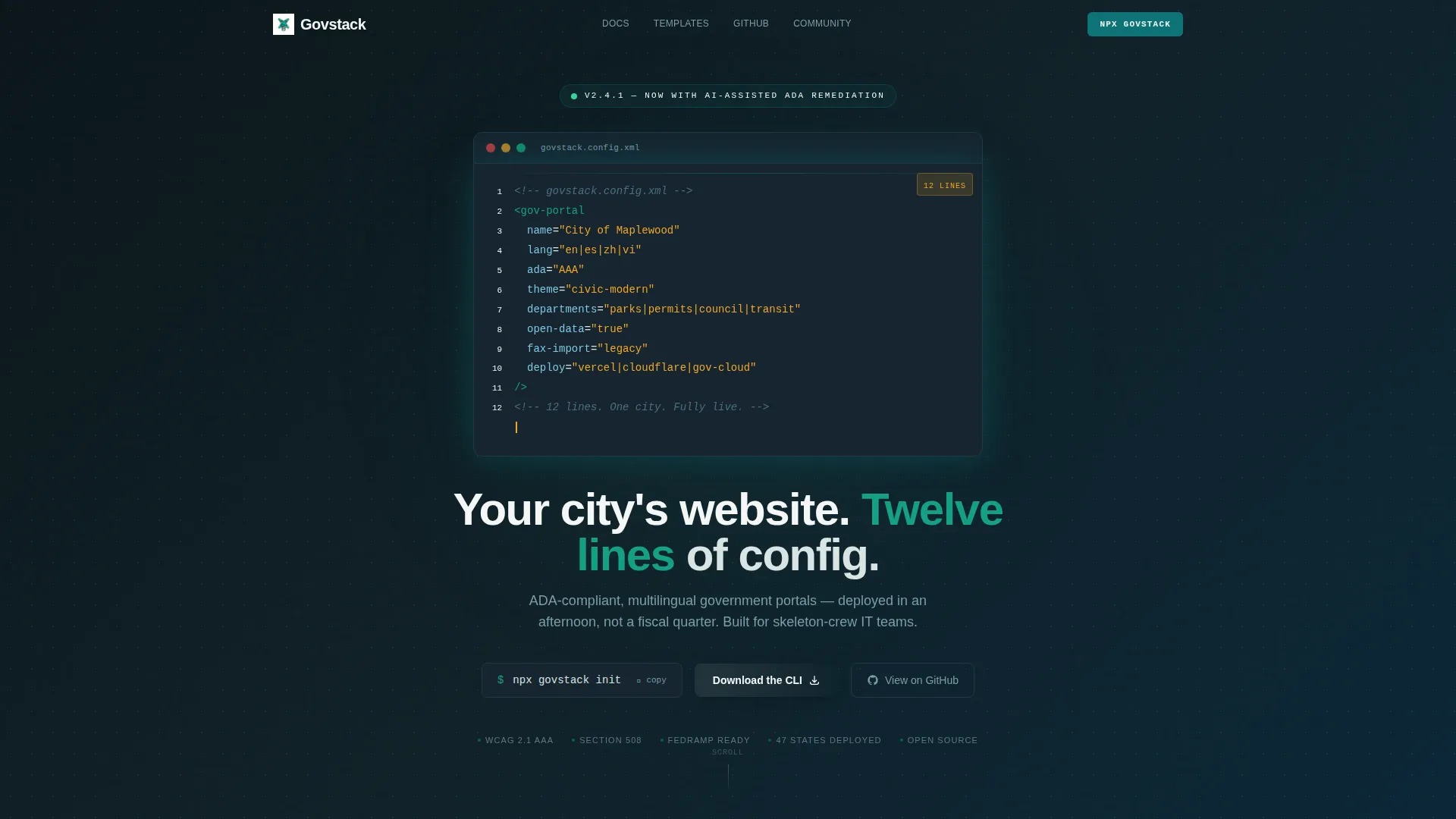 Landing Page Template