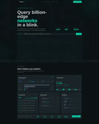 Graph Database Landing Page Template
