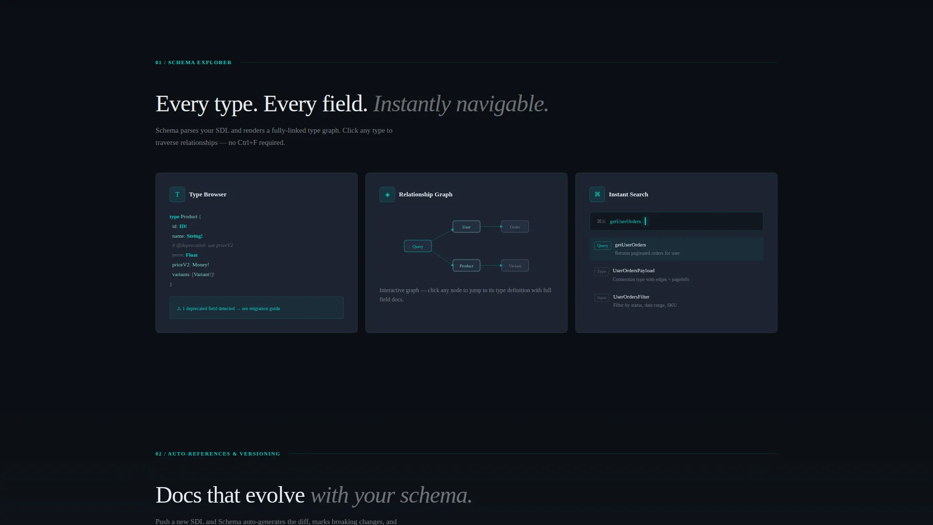 API Documentation Landing Page Template