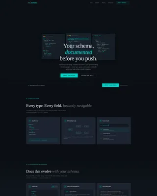 API Documentation Landing Page Template
