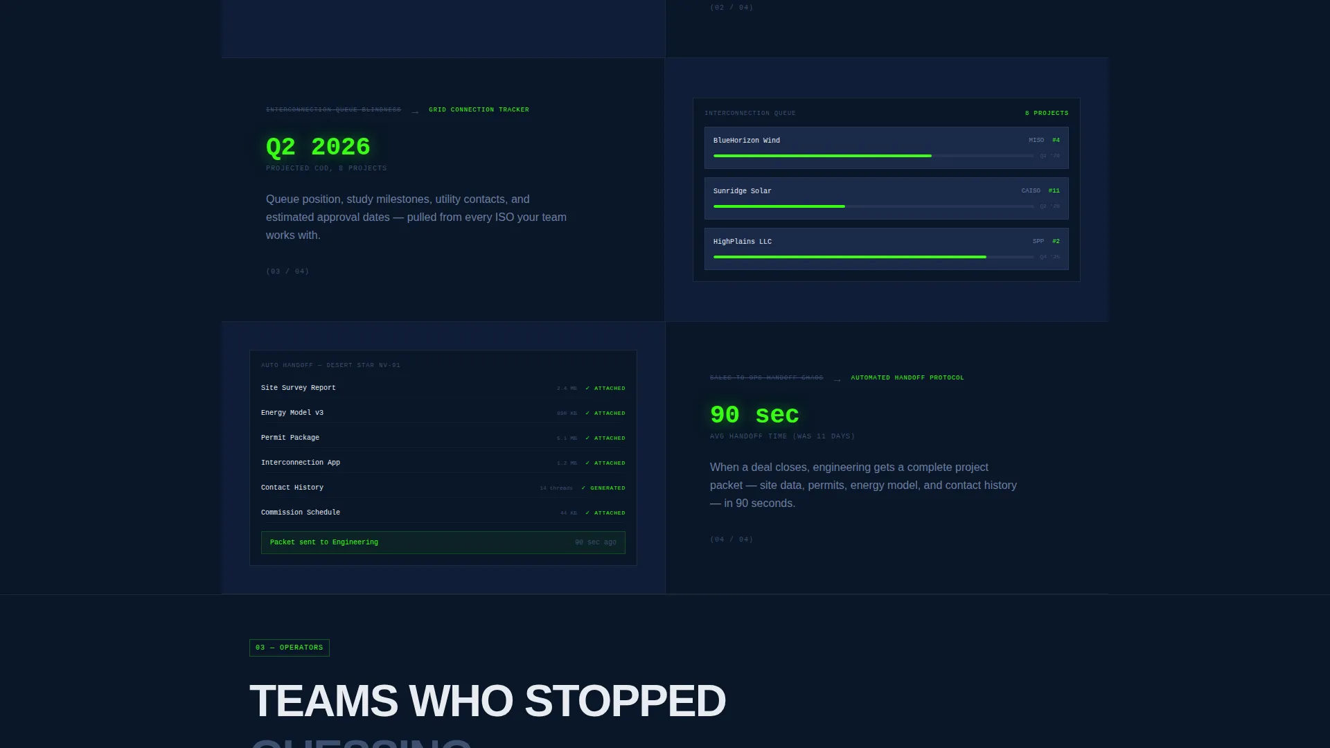 Green Energy CRM Landing Page Template