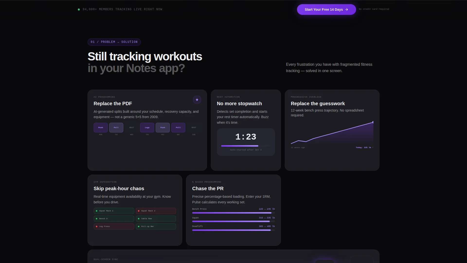 Cardio Training Landing Page Template