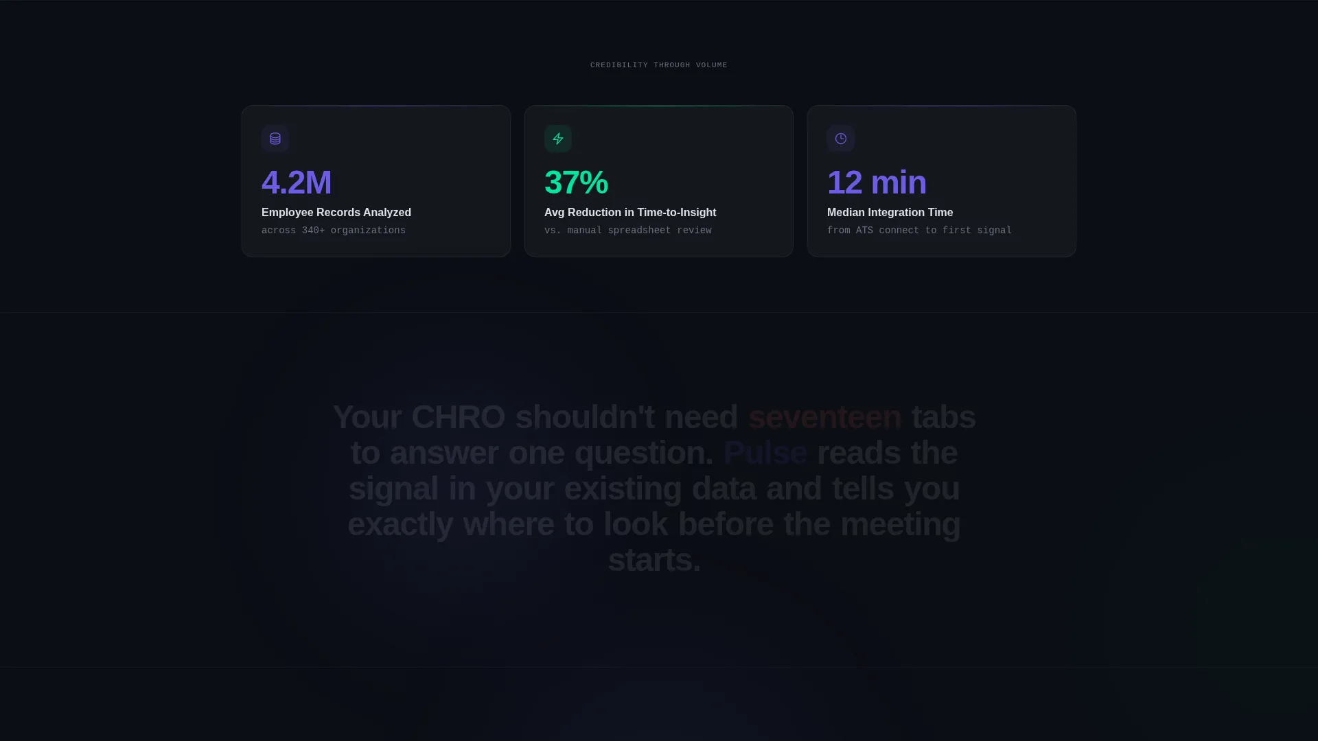 HRTech Pre-Seed Intelligence Landing Page Template