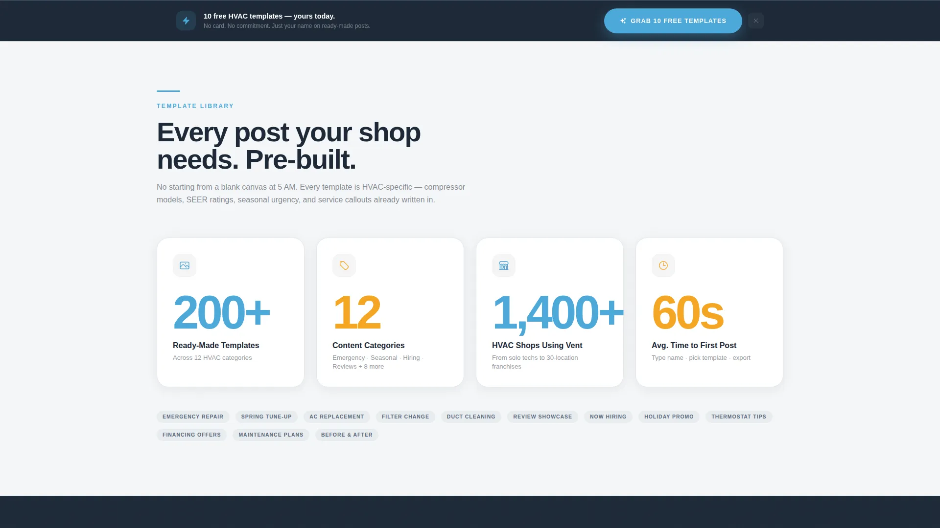 Landing Page Template