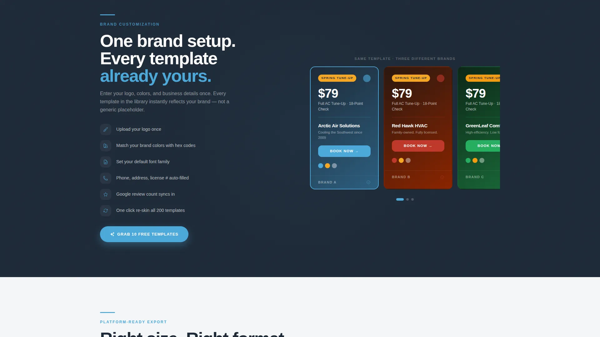 Landing Page Template