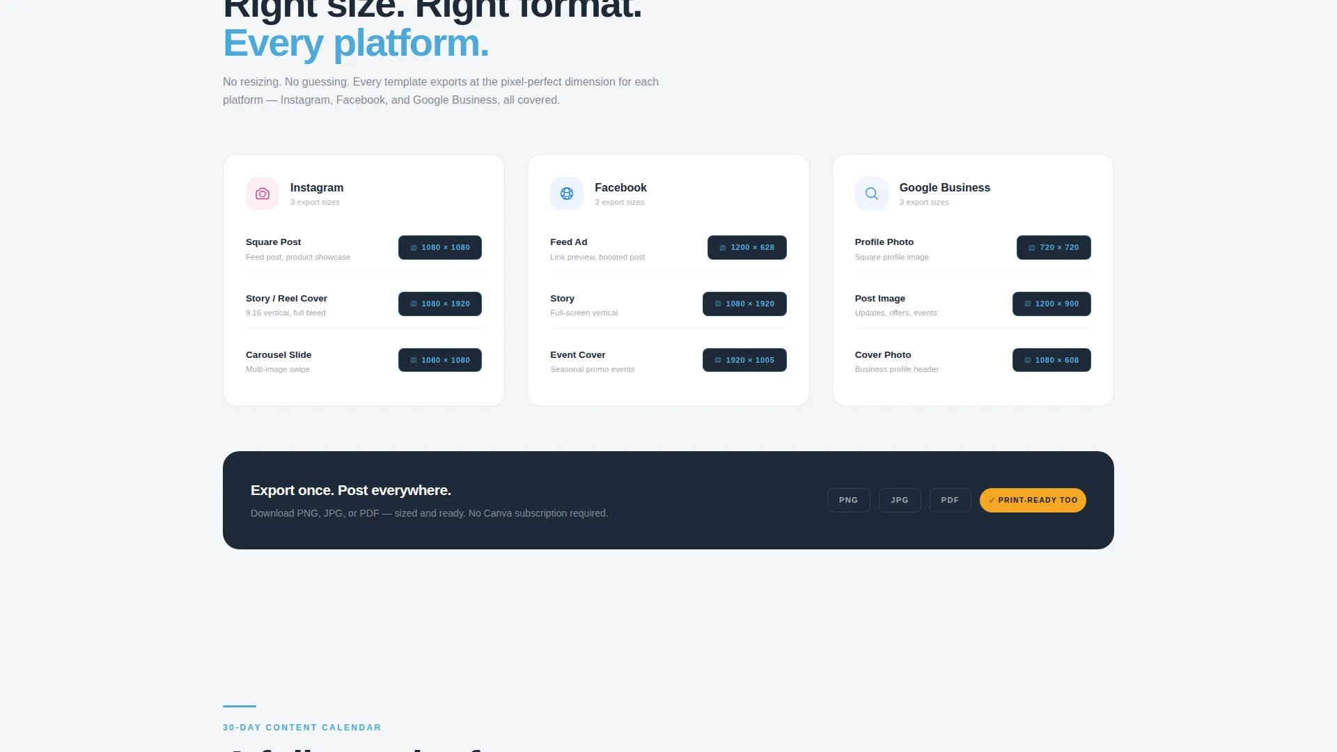 Landing Page Template
