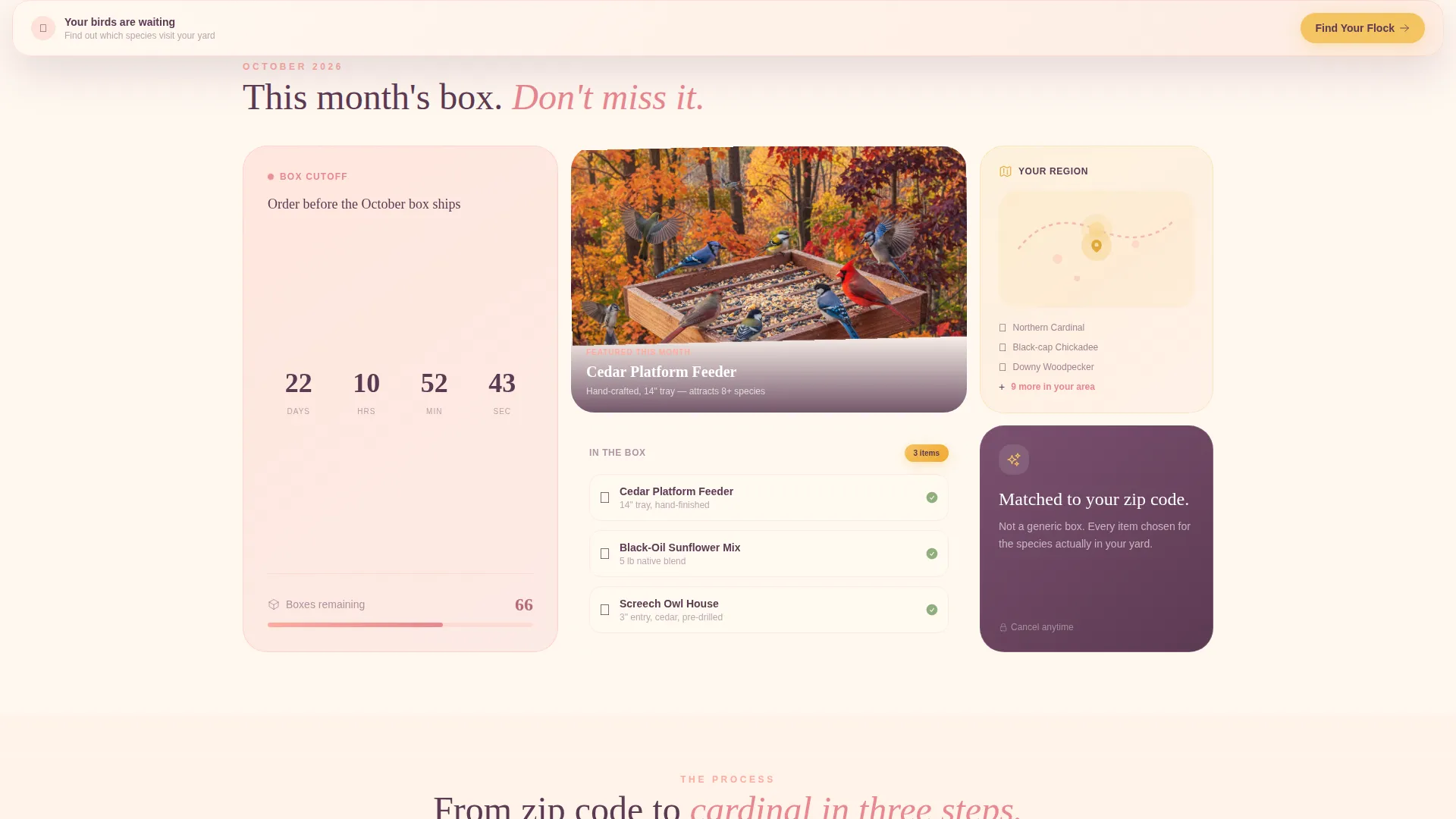 Premium Feeders Landing Page Template