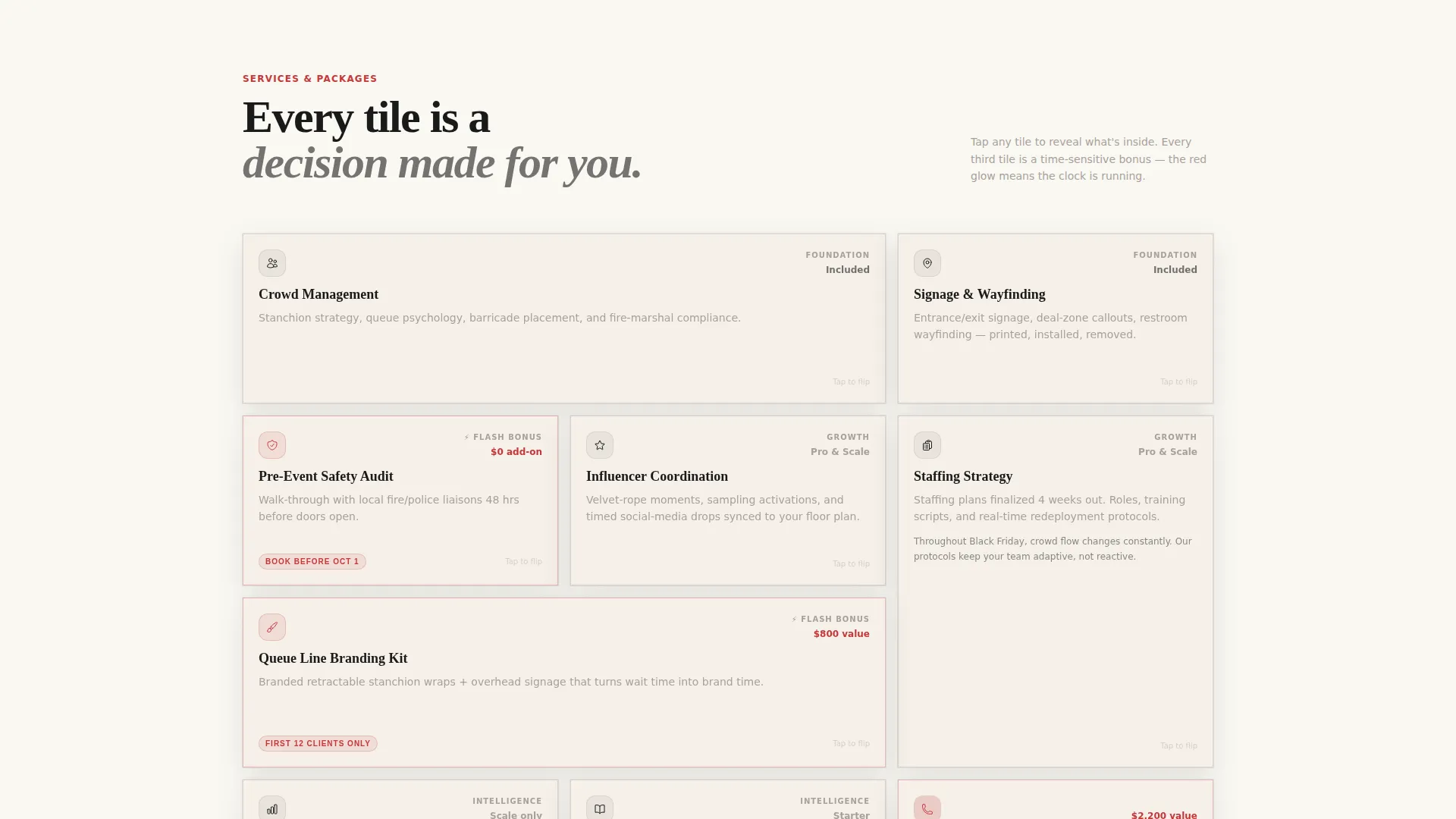 Black Friday Event Planner Landing Page Template
