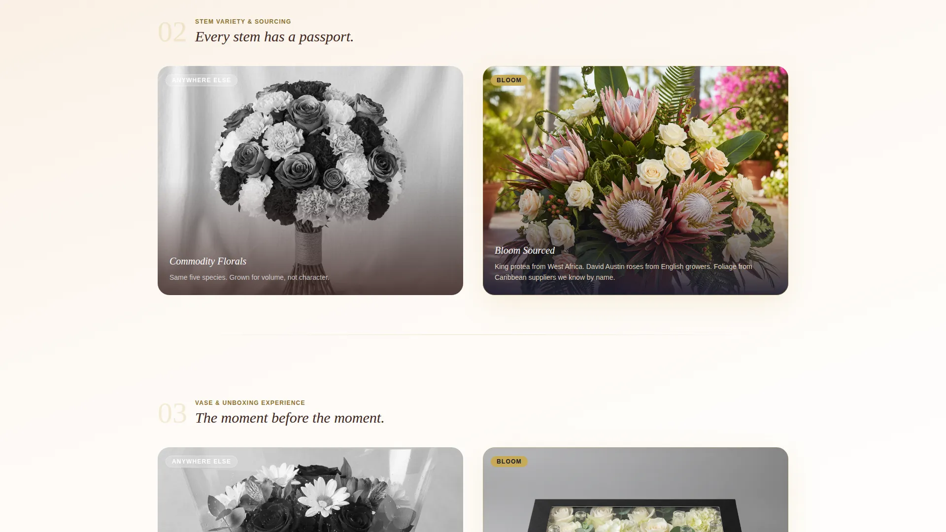 Artisan Florist Landing Page Template for Black-Owned Shops