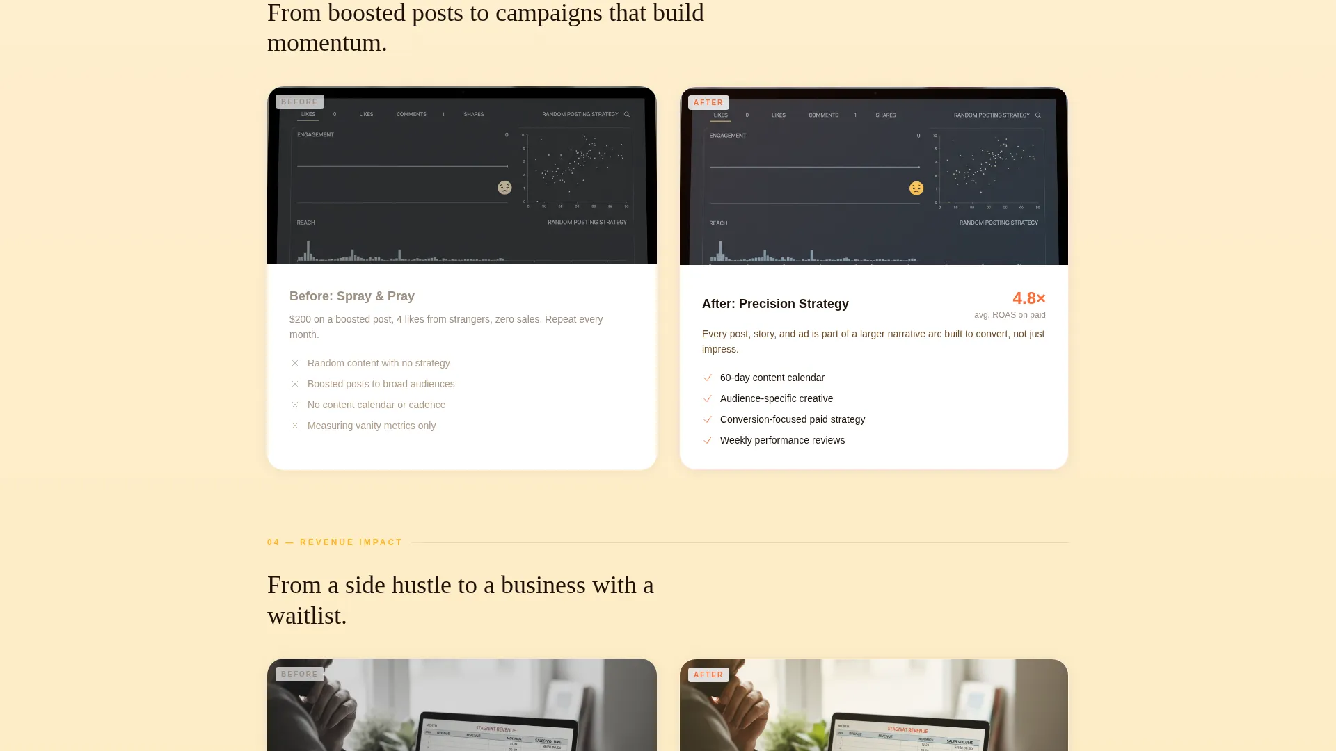 Bold Black-Owned Agency Landing Page Template