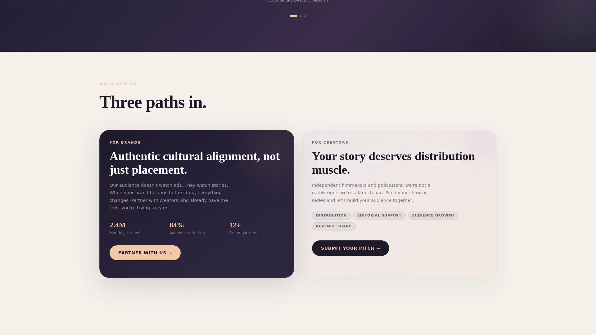 Highconverting Art Landing Page Template