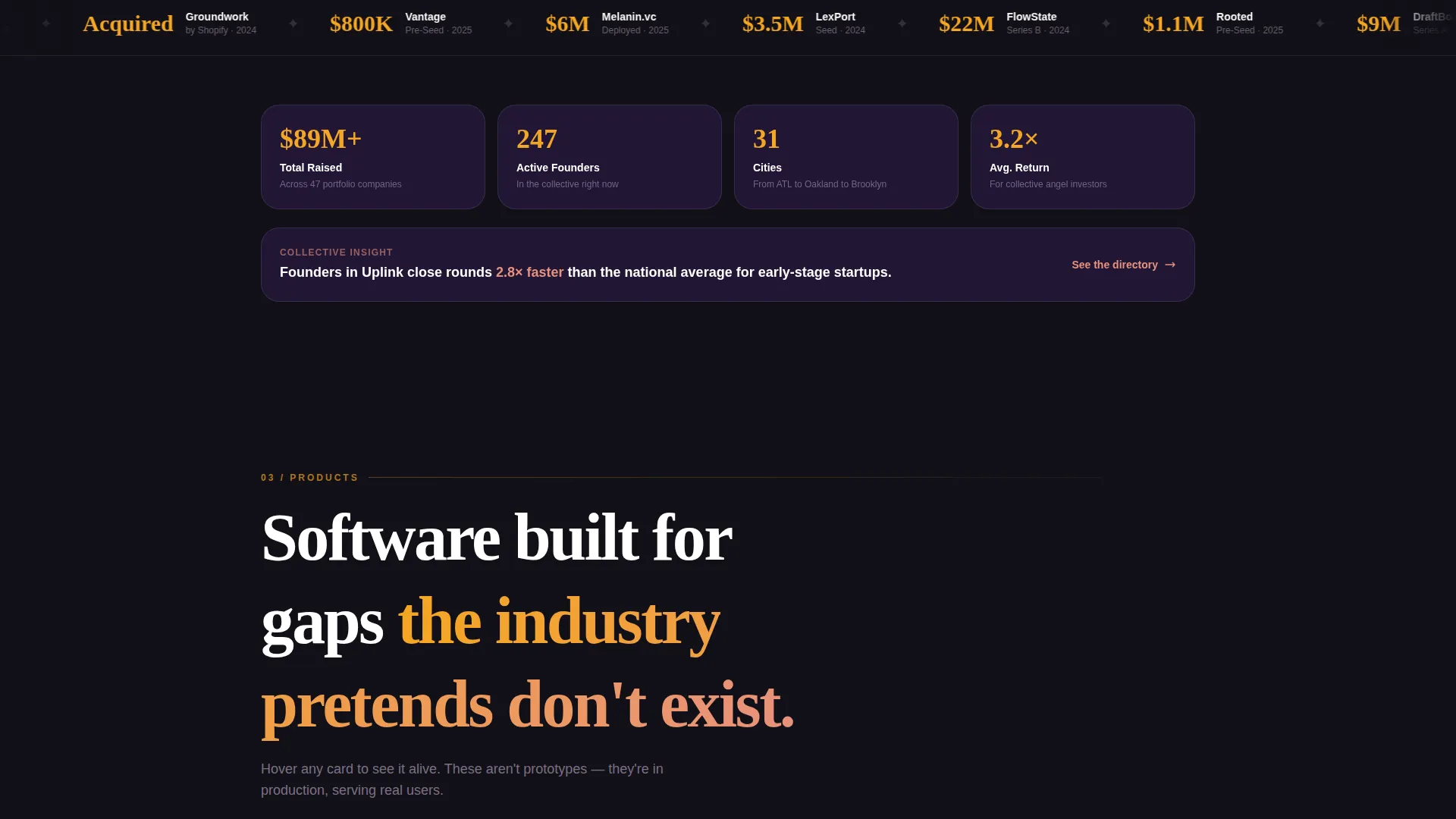 Black-Owned Tech Collective Landing Page Template