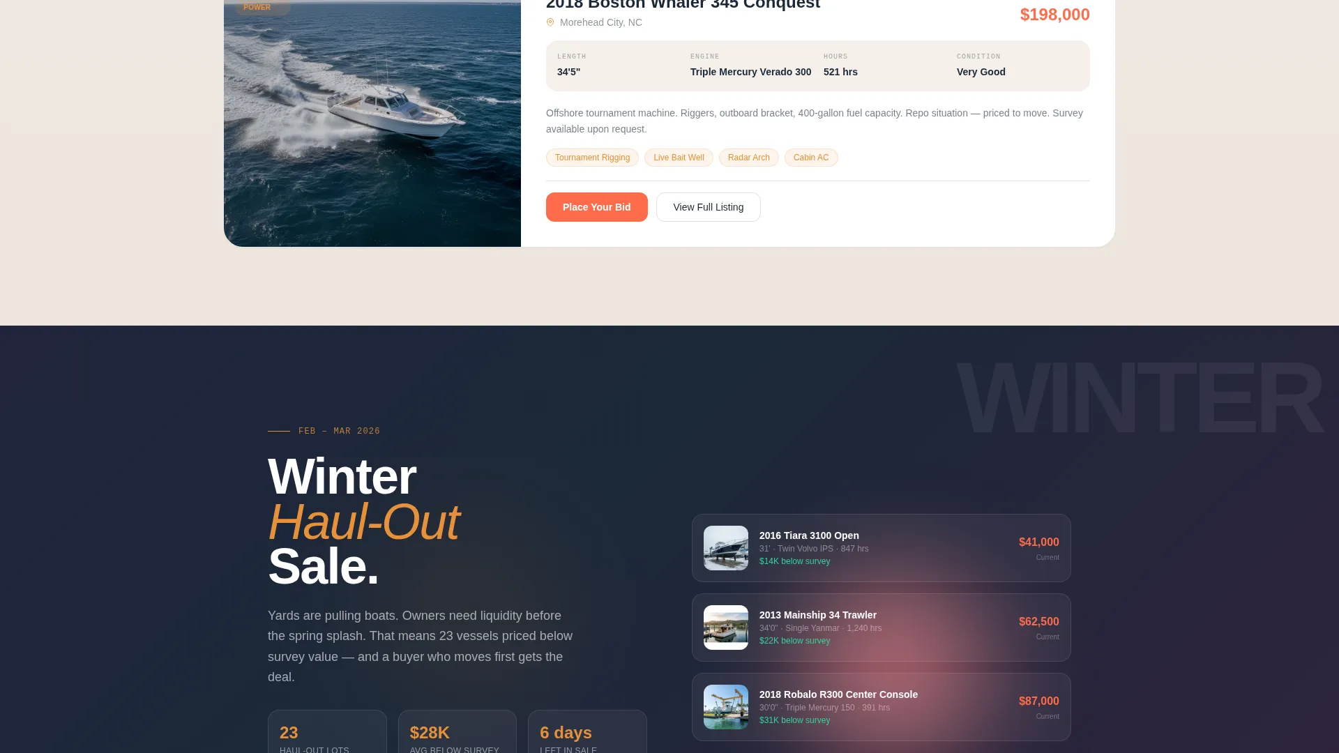 Specialist Auction Platforms & Types Pre-Launch & Coming Soon Website Template