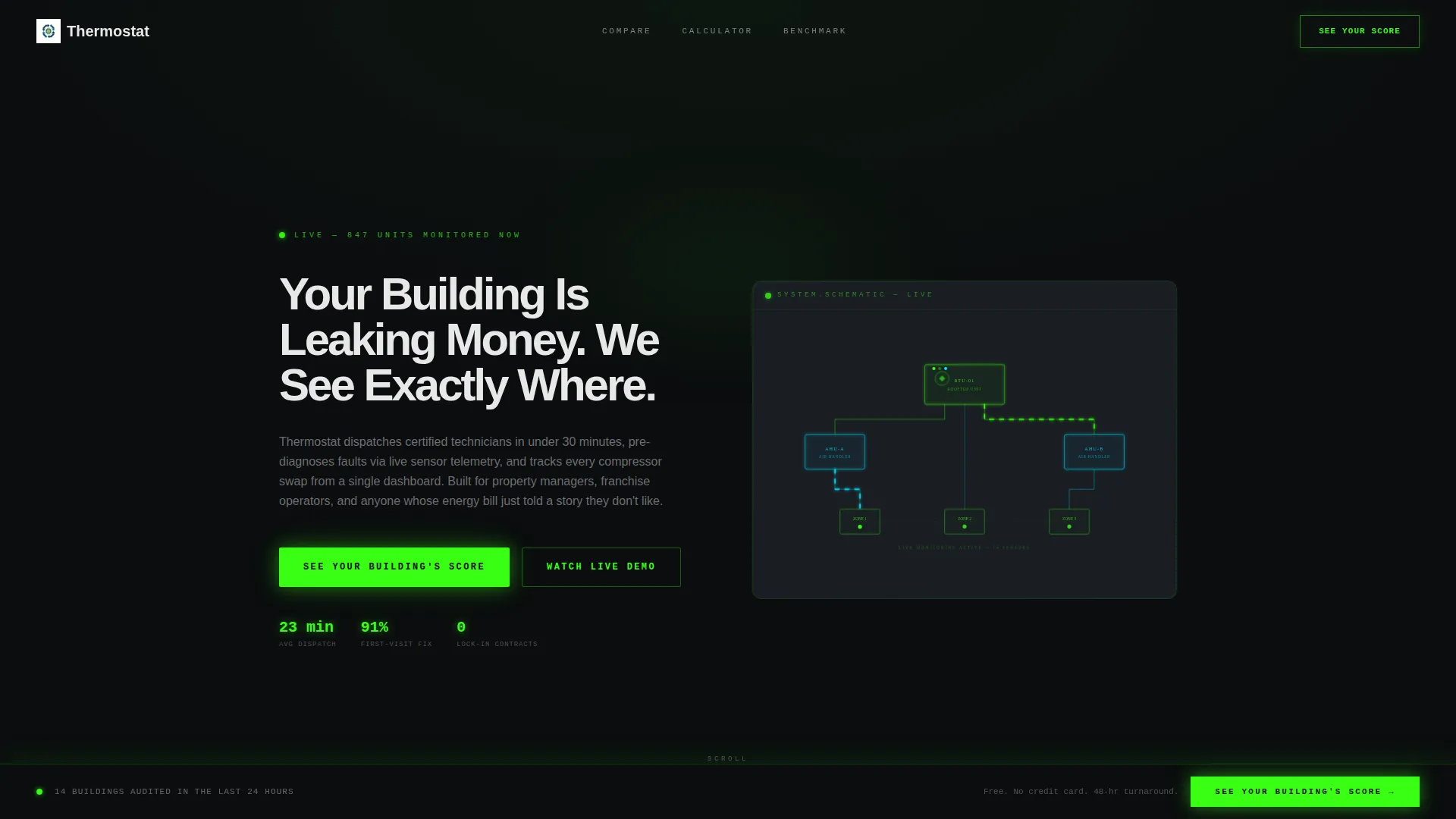 HVAC Landing Page Template for Digital-First Services