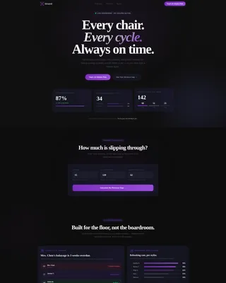 Hair Salon Client Retention & Rebooking Platform Website Template