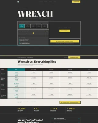 Handyman Service Booking App Landing Page Template