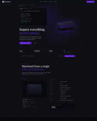 Hardware Product Launch & Pre-Order Website Template