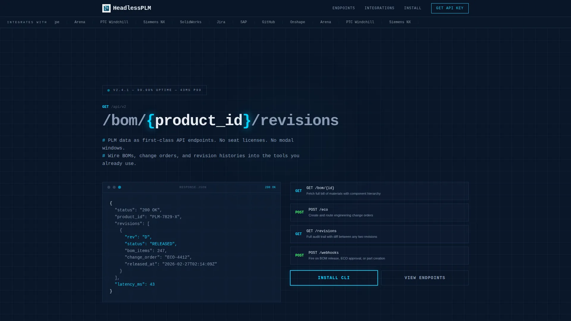 Headless Enterprise Software Specialist Professional Website Template