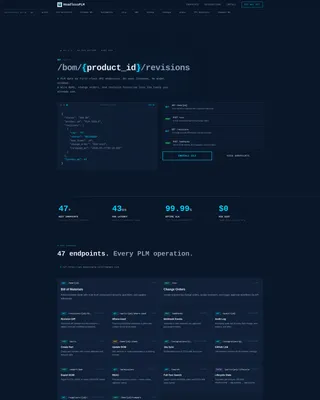 Headless Enterprise Software Specialist Professional Website Template