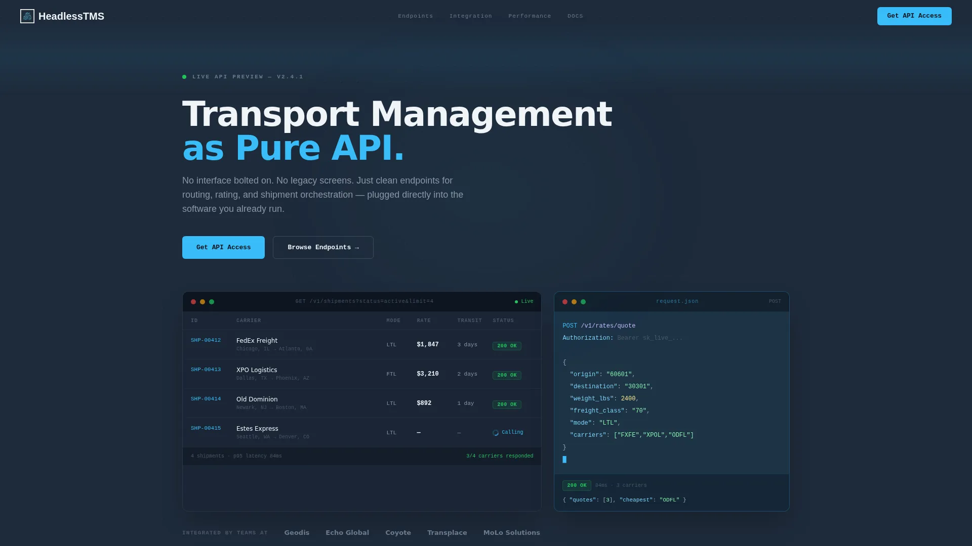Headless Enterprise Software Reviews Website Template