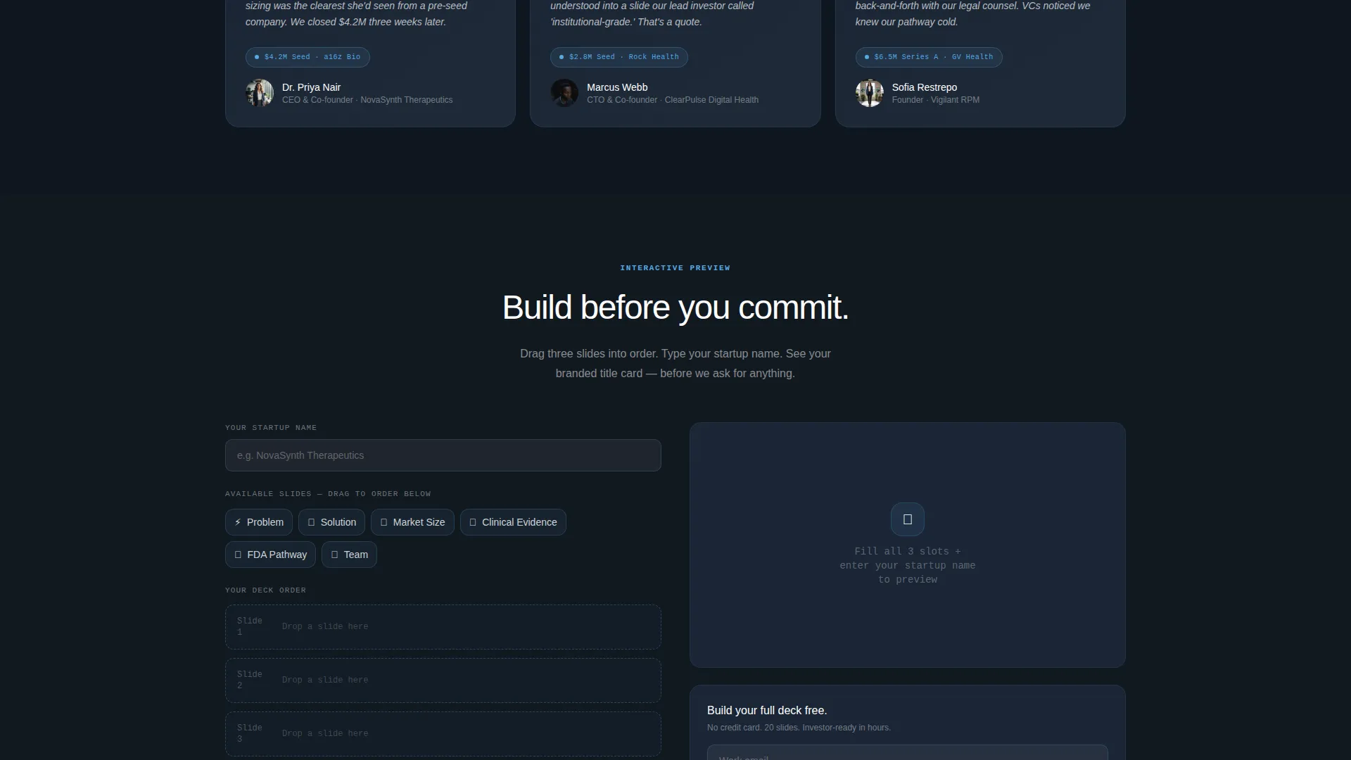 HealthTech Startup Professional Website Template