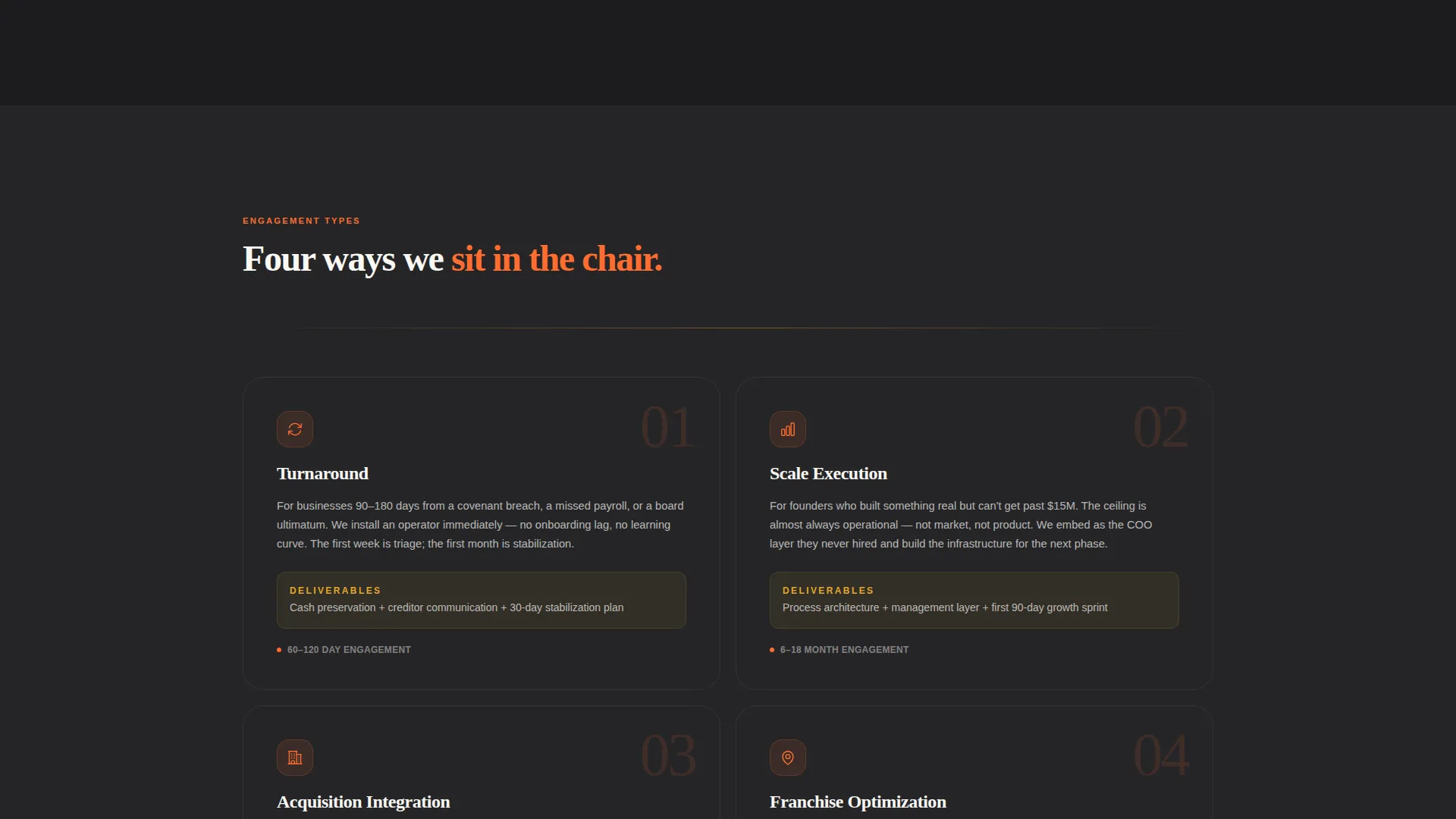 Elite Franchise Consulting Landing Page Template