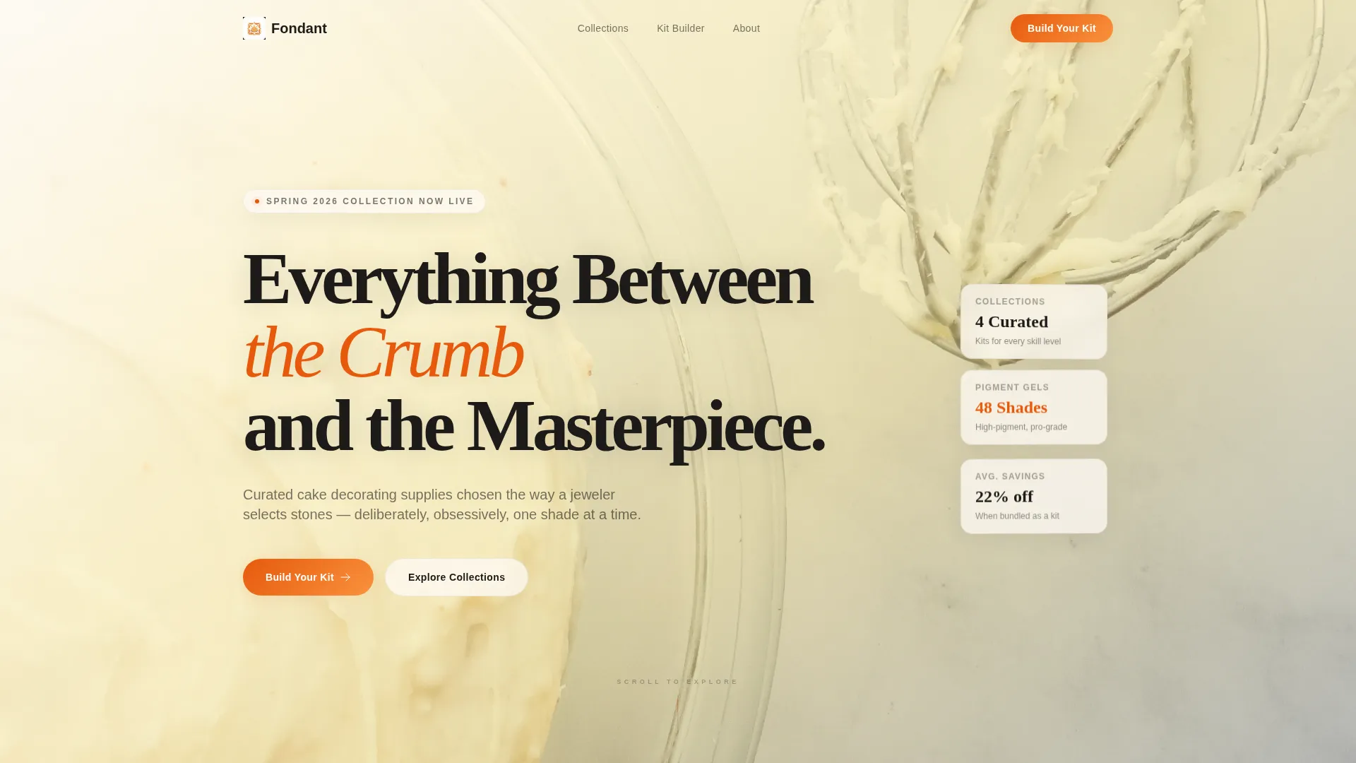 Advanced Hobby & Passion Supplies Portfolio & Case Study Website Template
