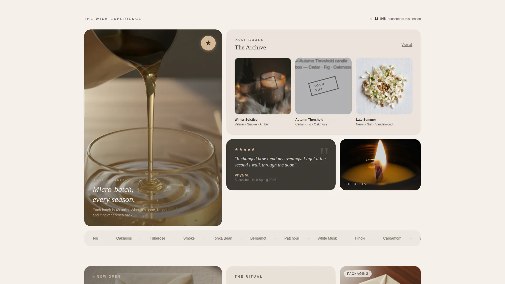 Advanced Subscription Box Services Professional Website Template