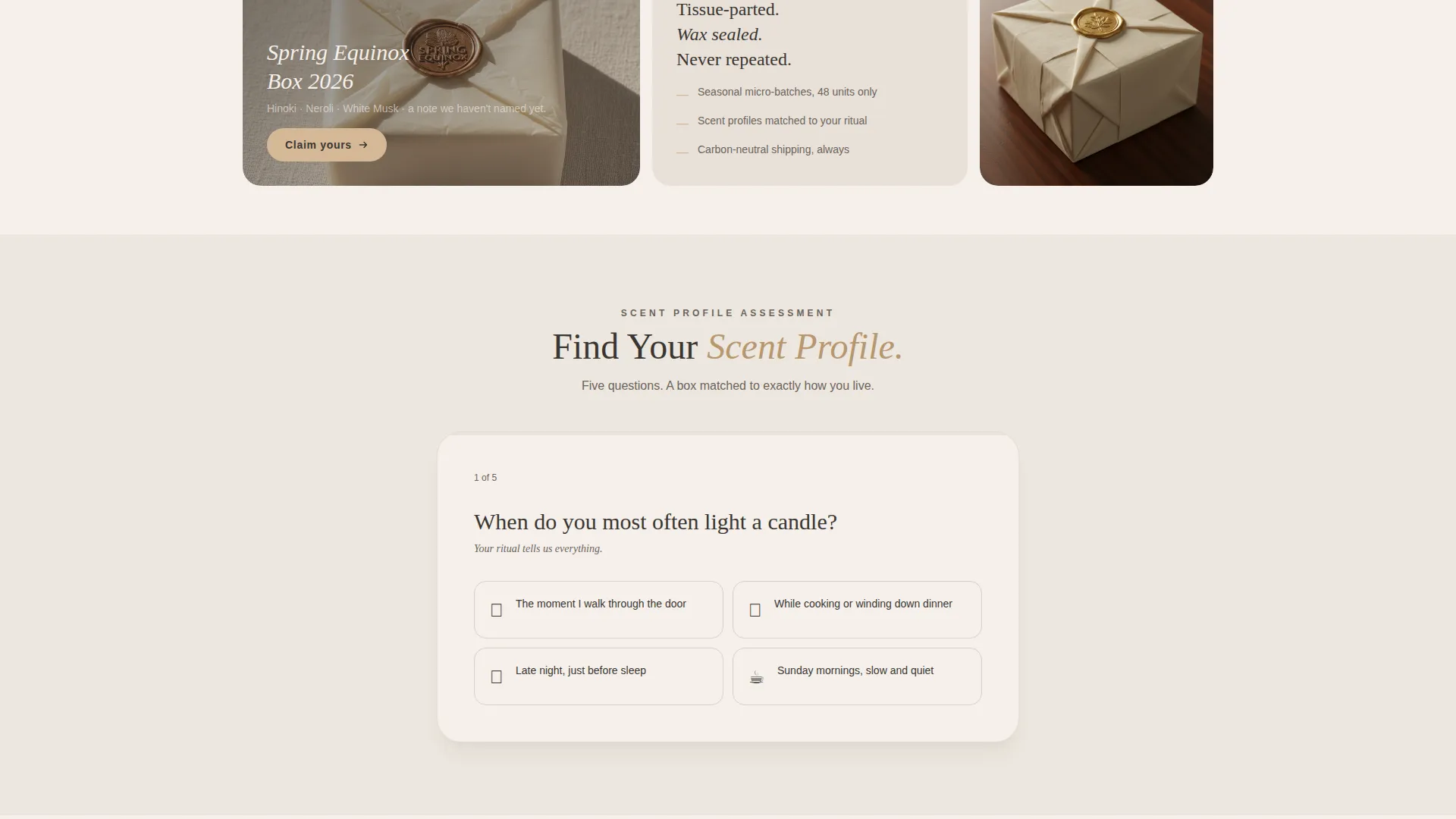Advanced Subscription Box Services Professional Website Template