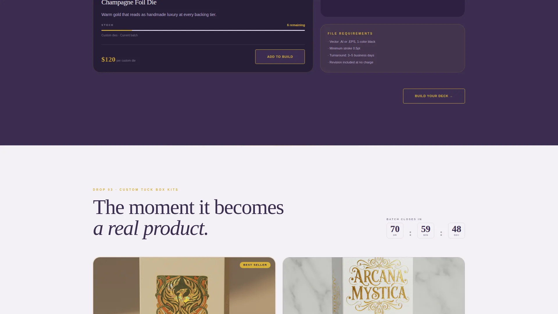 Local Hobby & Passion Supplies Pre-Launch & Coming Soon Website Template