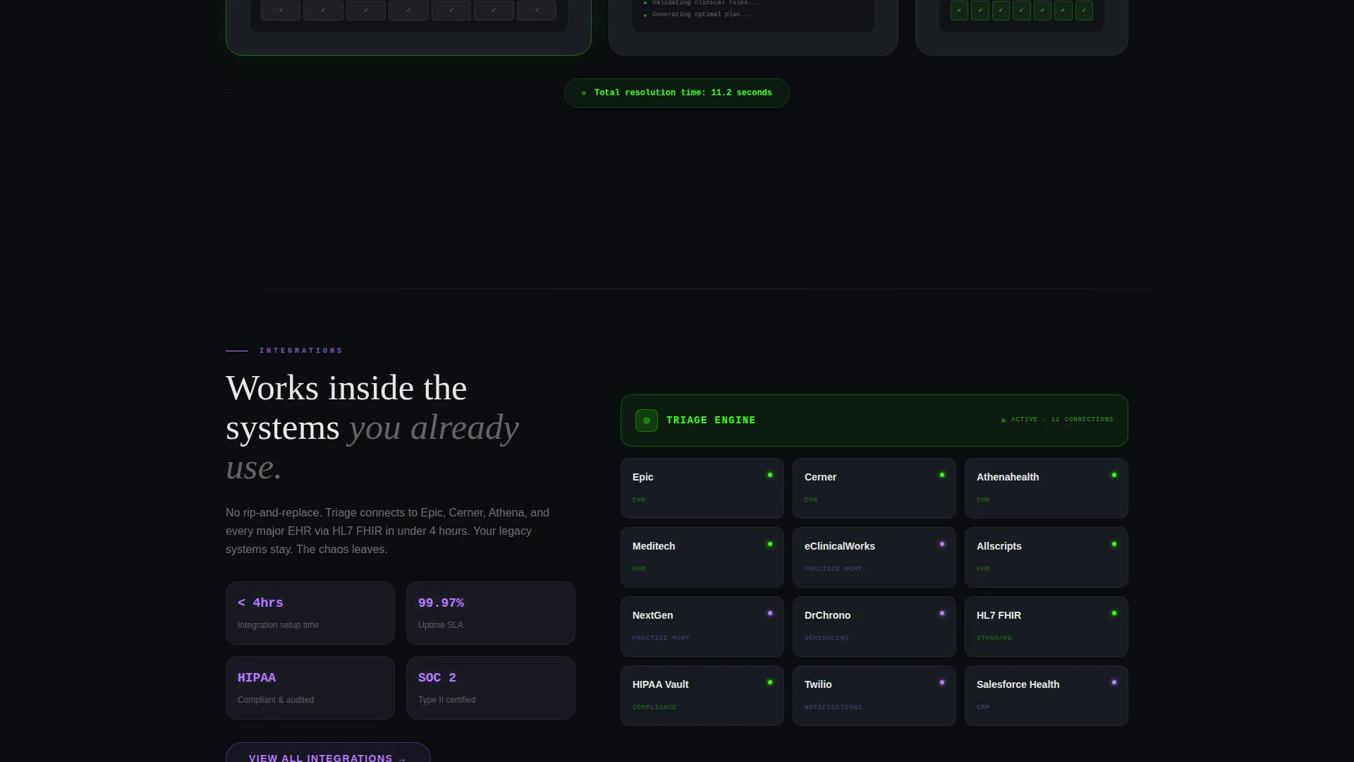 AI for Healthcare Professional Website Template