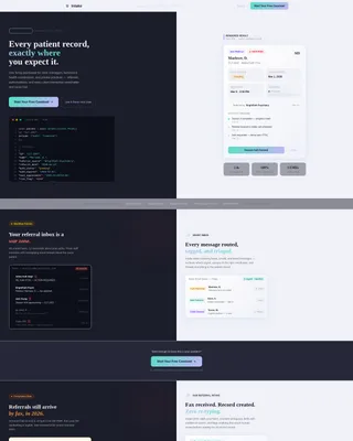Healthcare Software & SaaS Professional Website Template