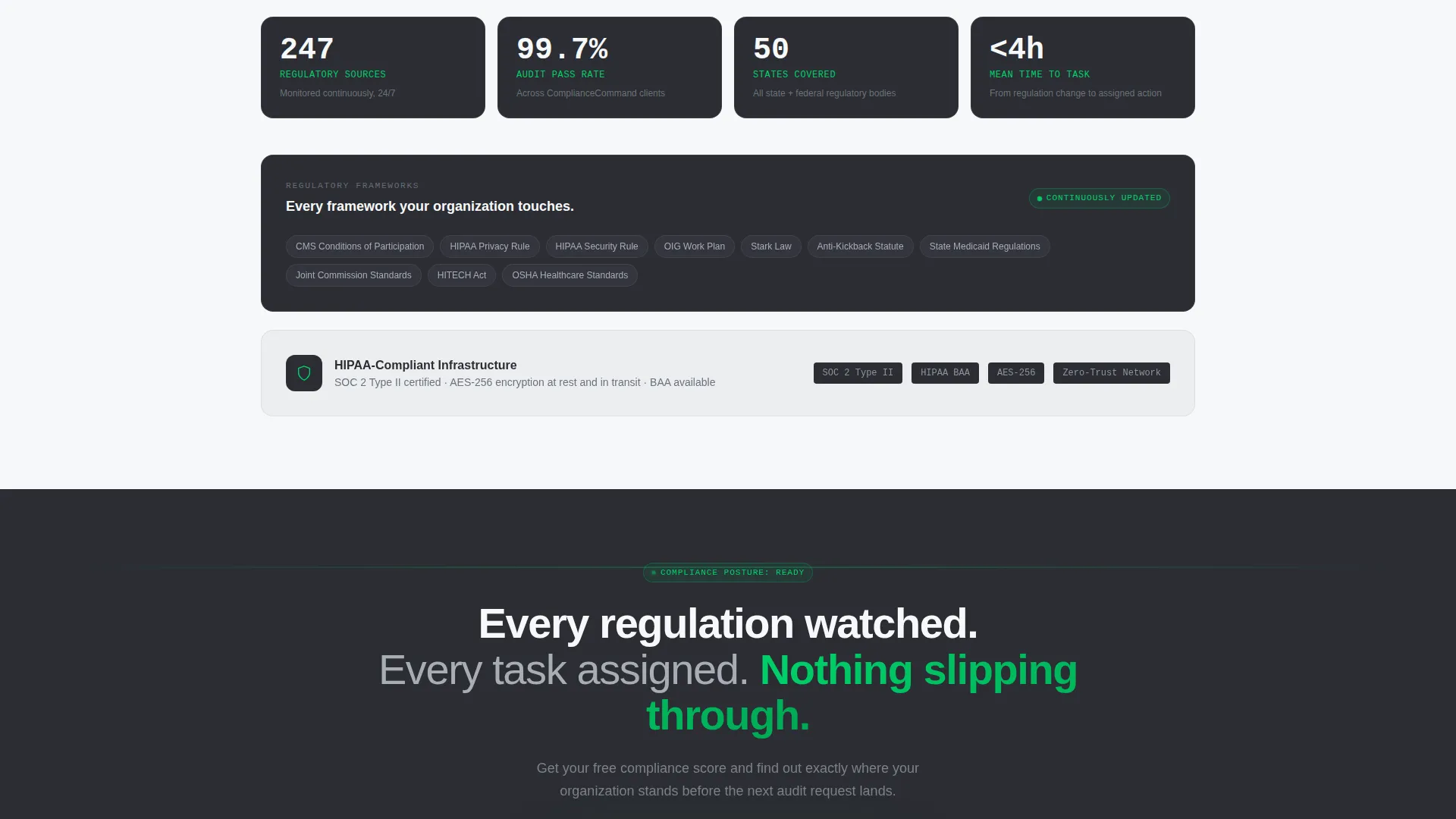 Healthcare Software & SaaS Privacy Policy Website Template