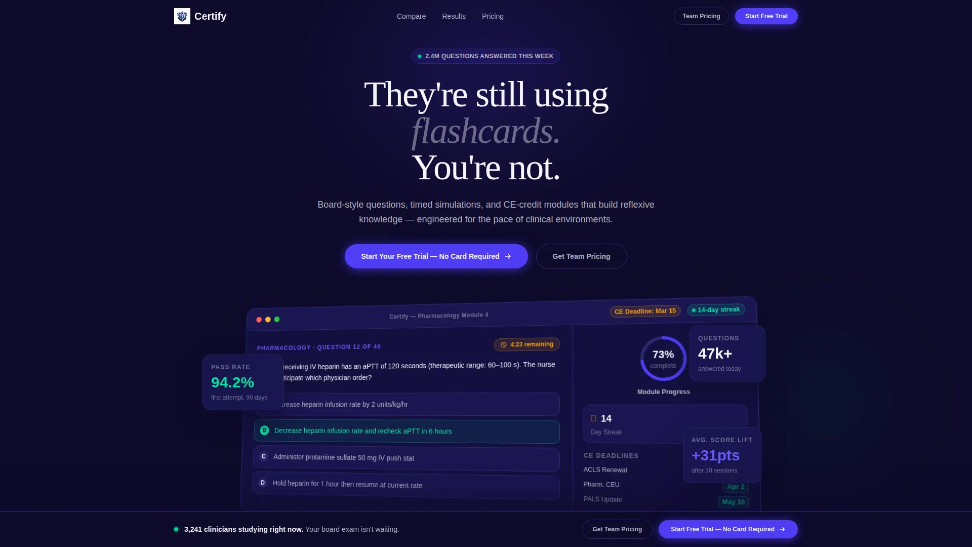Healthcare Digital Presence Education Website Template