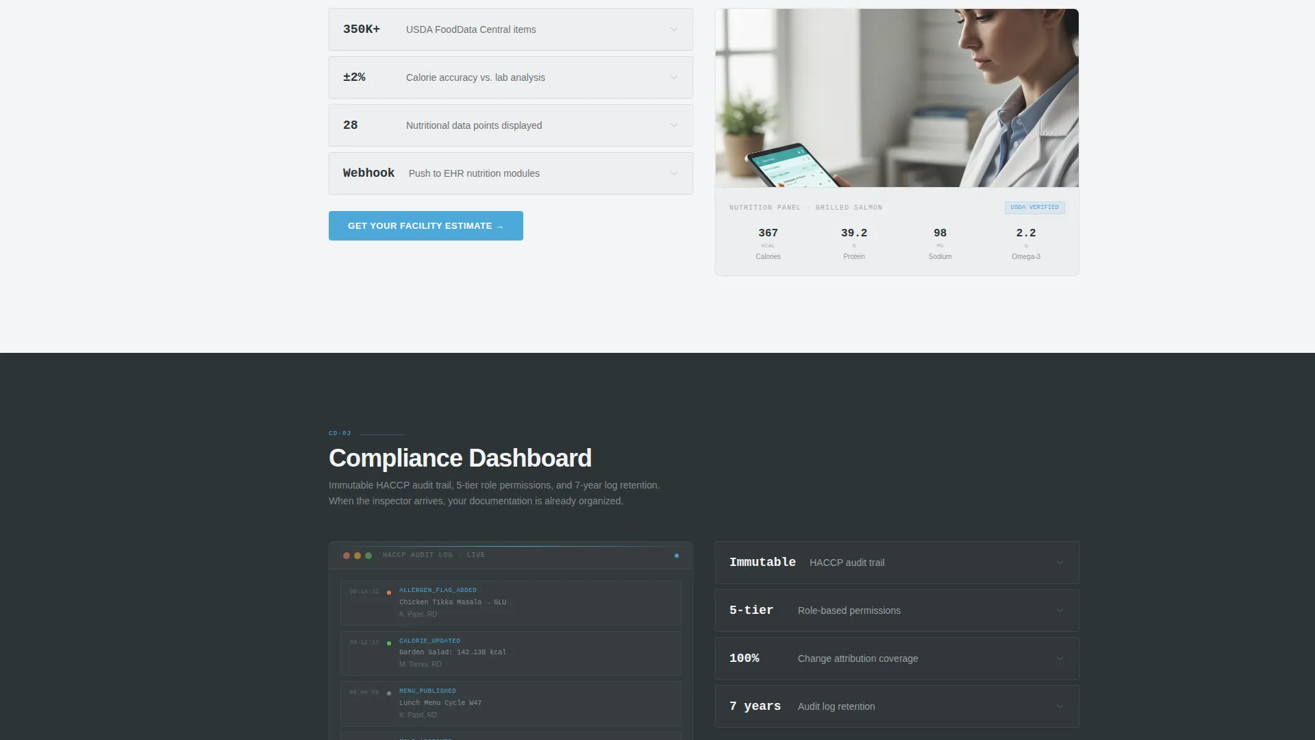 Healthcare Digital Presence Cost Calculator Website Template