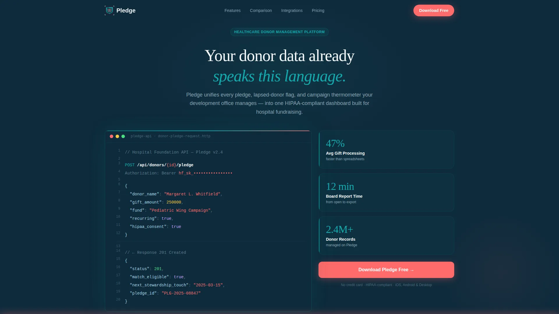 Healthcare Software Expert Professional Website Template