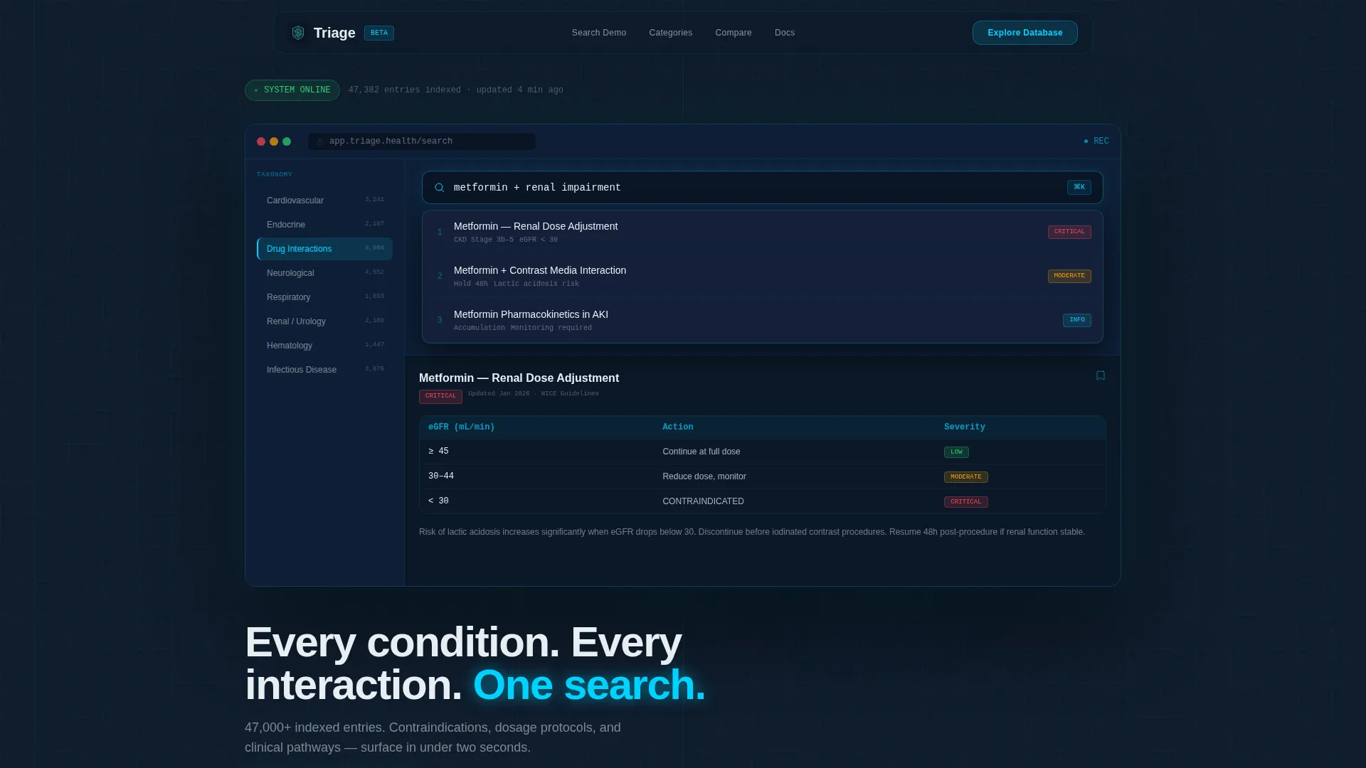 Healthcare Digital Presence Advanced Reviews Website Template