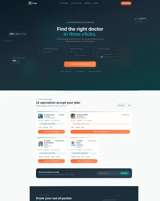 Healthcare Digital Presence Specialist Booking Website Template