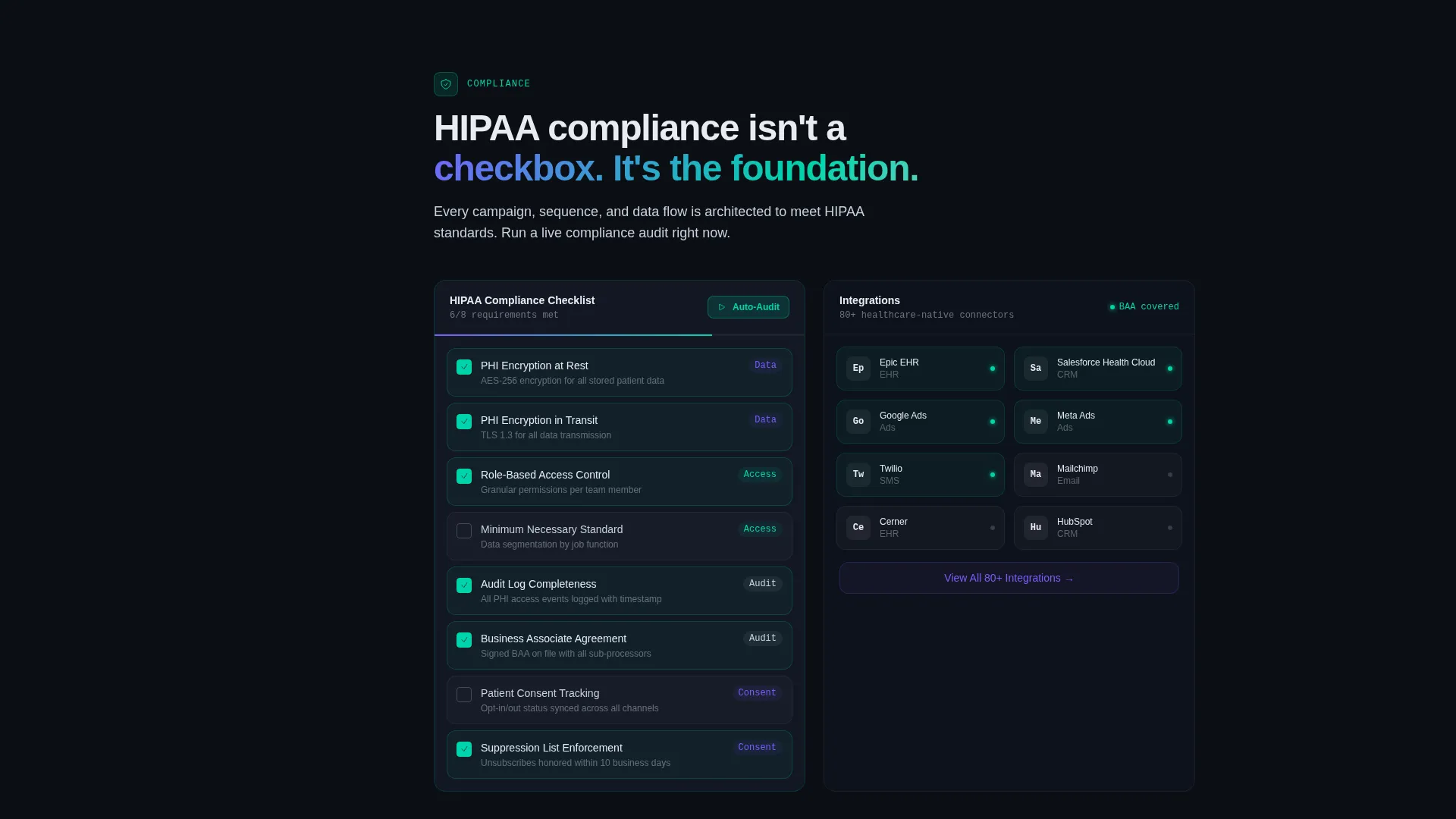 Healthcare Software & SaaS Specialist Professional Website Template