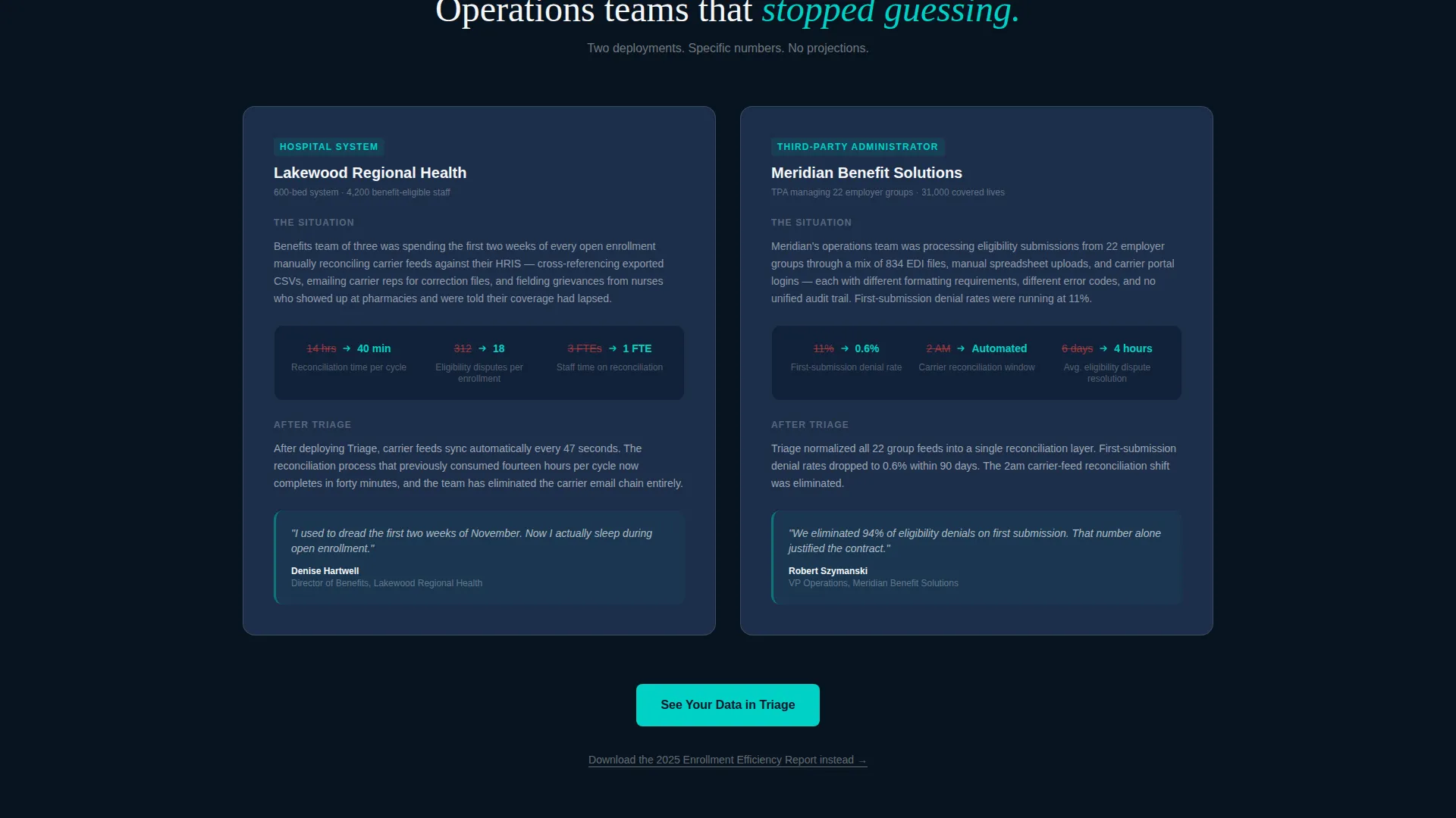 Healthcare Software Careers Website Template