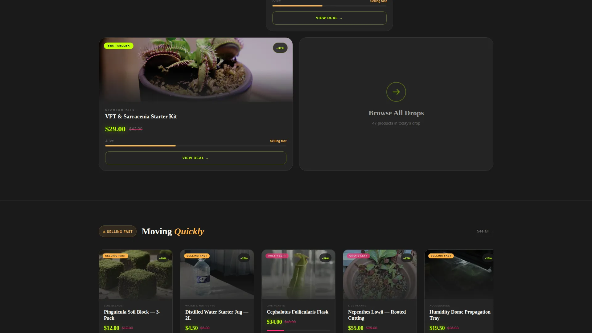 Premium Hobby & Passion Supplies Pre-Launch & Coming Soon Website Template