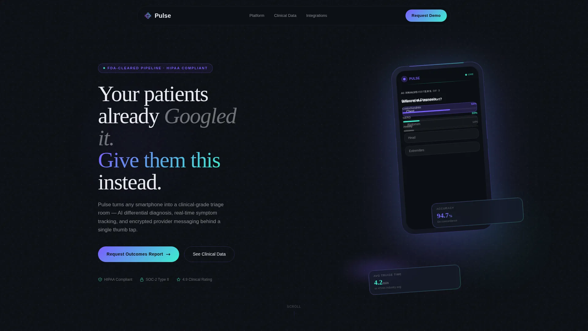 Healthcare Software & SaaS Complete Professional Website Template