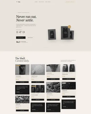 Complete Subscription Box Services Professional Website Template